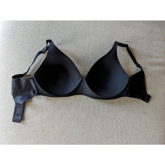 Soma Vanishing 360 Wireless Black Bra Size 32C - Picture 2 of 3